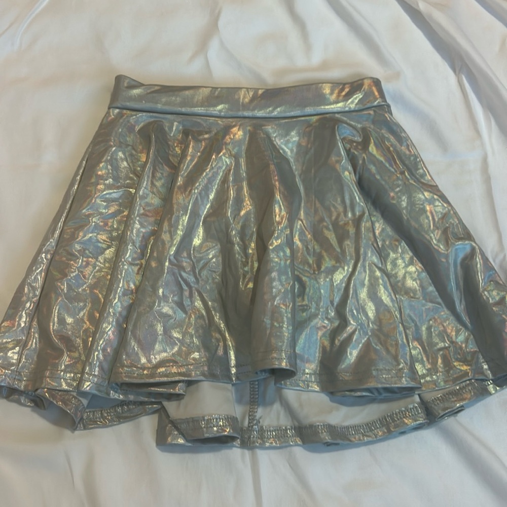 metallic skirt